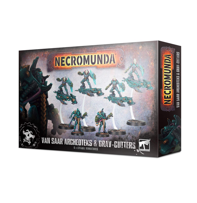 Load image into Gallery viewer, Games Workshop VAN SAAR ARCHEOTEKS &amp; GRAV - CUTTERS 300 - 71 Necromunda - Cobbco
