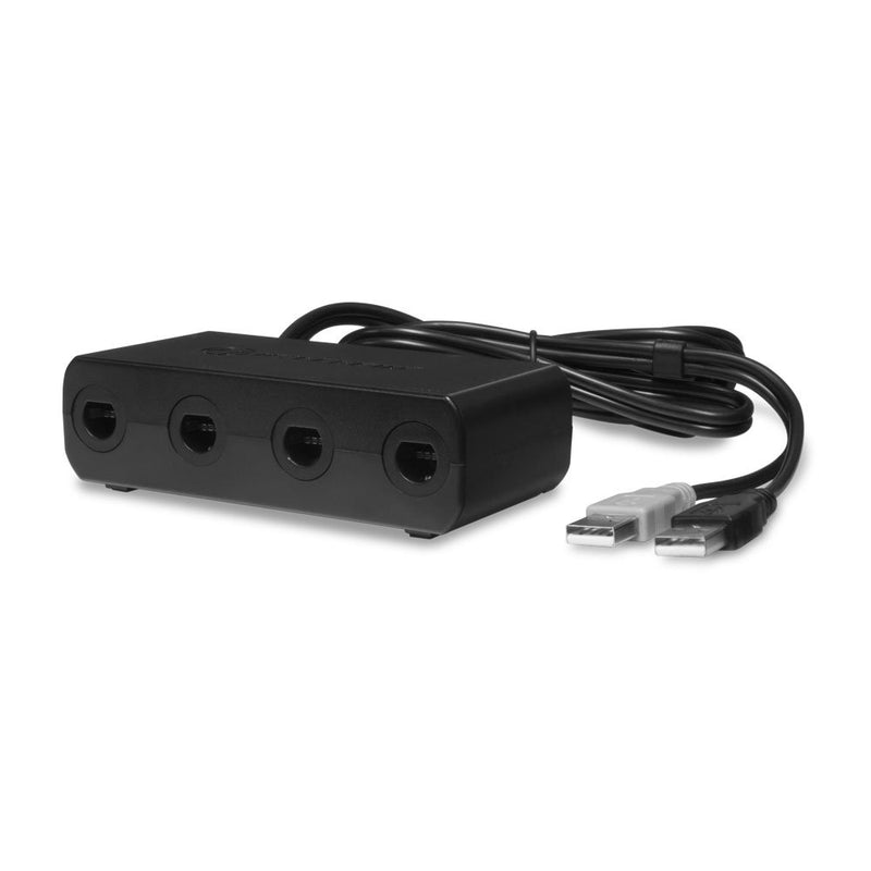 Load image into Gallery viewer, Hyperkin - 4 - Port Controller Adapter for Nintendo GameCube Compatible with Nintendo Switch/ Wii U/ PC - Black - Cobbco
