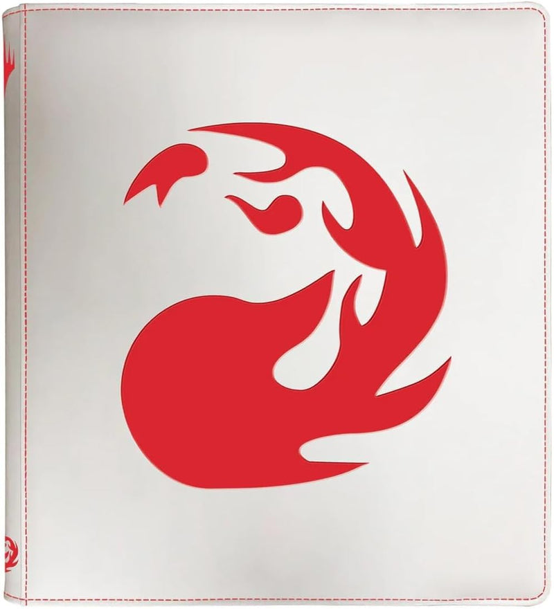 Load image into Gallery viewer, Ultra PRO - Mana 8 12 - Pocket Zip PRO - Binder - Mountain for Magic: The Gathering, Holds &amp; Protects 480 Standard Sized Cards, Collector's Edition Durable Trading Secure Side - Loading Pocket Binder - Cobbco
