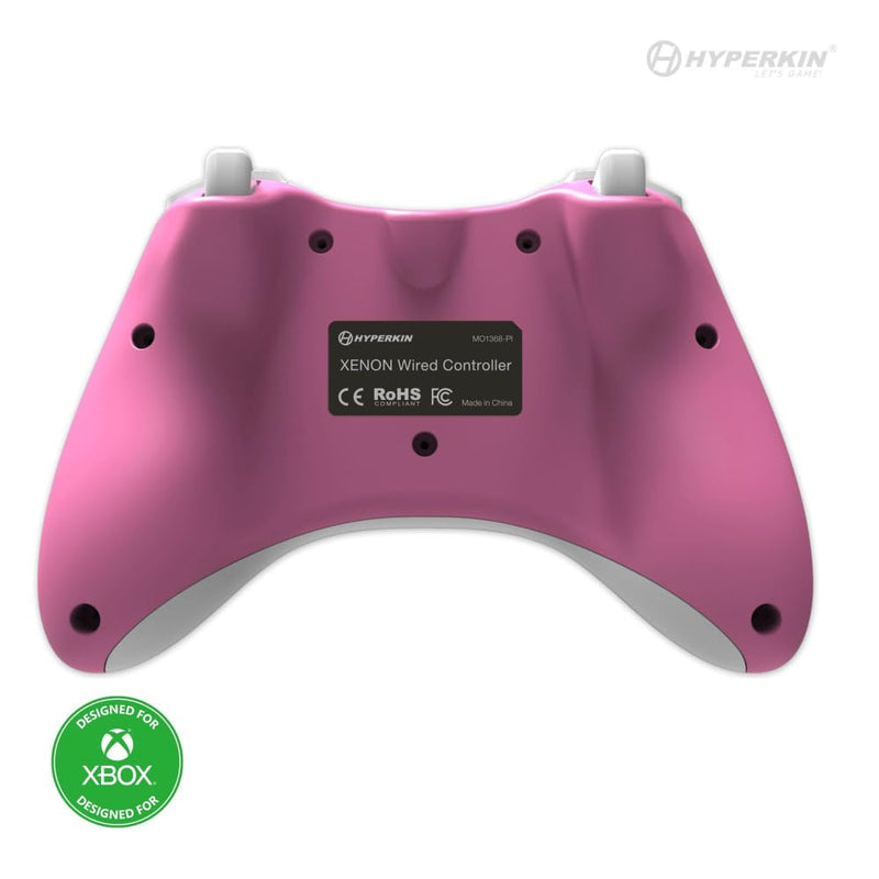 Load image into Gallery viewer, Hyperkin Xenon Wired Controller - Pink - Xbox Series X|S, Xbox One, PC - Officially licensed Xbox 360 Controller Replica Design - Cobbco

