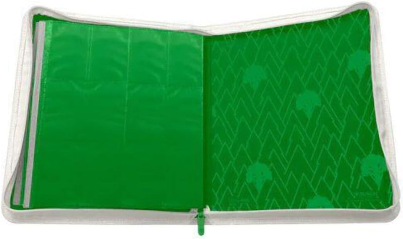 Load image into Gallery viewer, Ultra PRO - Mana 8 12 - Pocket Zip PRO - Binder - Forest for Magic: The Gathering, Holds &amp; Protects 480 Standard Sized Cards, Collector's Edition Durable Trading Secure Side - Loading Pocket Binder - Cobbco
