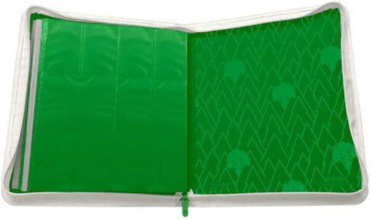 Ultra PRO - Mana 8 12 - Pocket Zip PRO - Binder - Forest for Magic: The Gathering, Holds & Protects 480 Standard Sized Cards, Collector's Edition Durable Trading Secure Side - Loading Pocket Binder - Cobbco