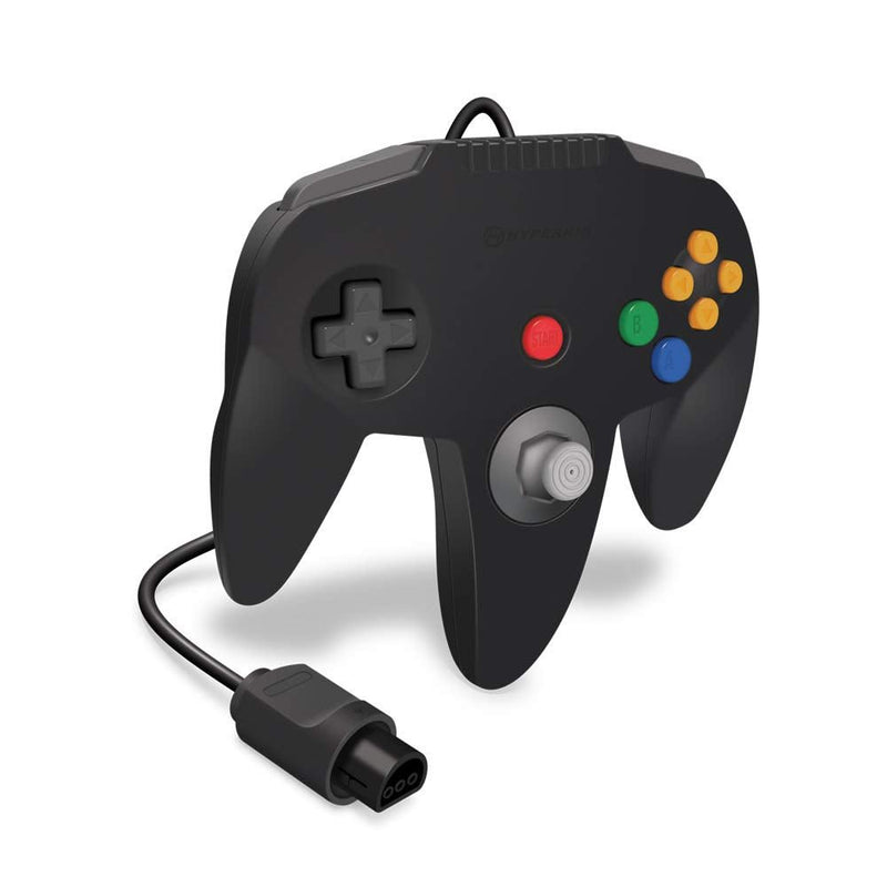 Load image into Gallery viewer, Hyperkin "Captain" Premium Controller for N64 (Black) - Cobbco
