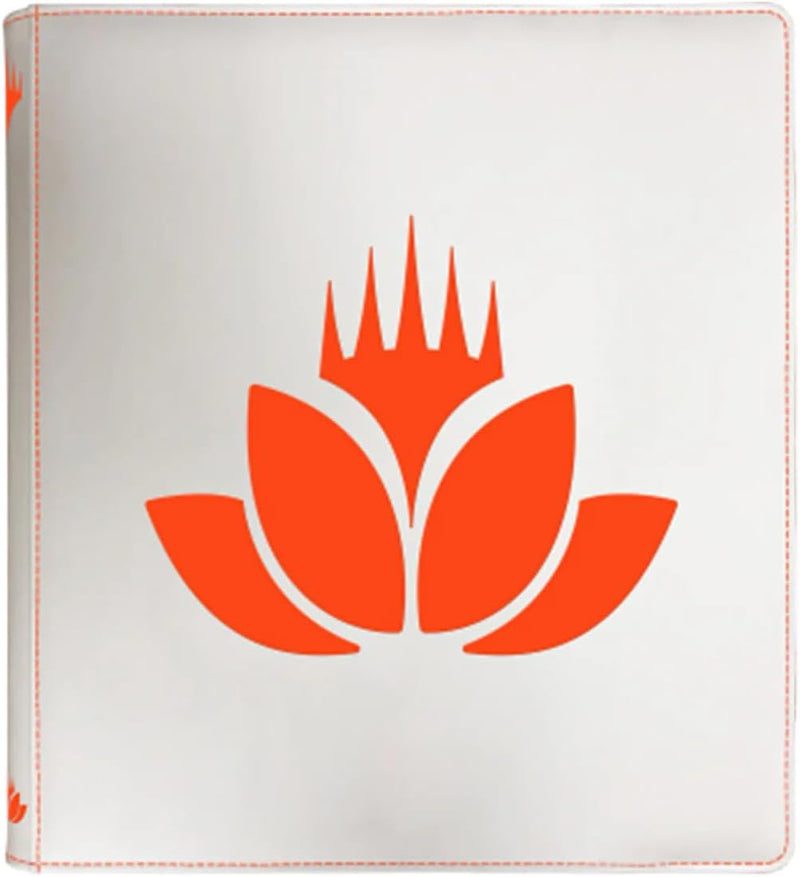 Load image into Gallery viewer, Ultra PRO - Mana 8 12 - Pocket Zip PRO - Binder - Lotus for Magic: The Gathering, Holds &amp; Protects 480 Standard Sized Cards, Collector's Edition Durable Trading Secure Side - Loading Pocket Binder - Cobbco
