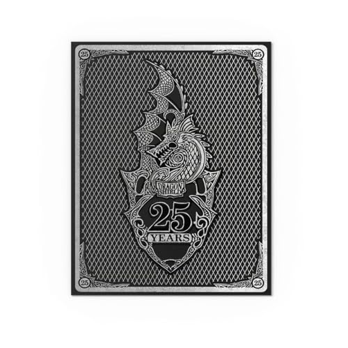 Arcane Tinmen Dragon Shield 25th Anniversary Matte Art Sleeves, Standard Size, 100ct