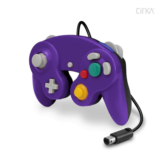 CirKa M05819-PUBK Wired Controller (Purple Black) For GameCube® / Wii®