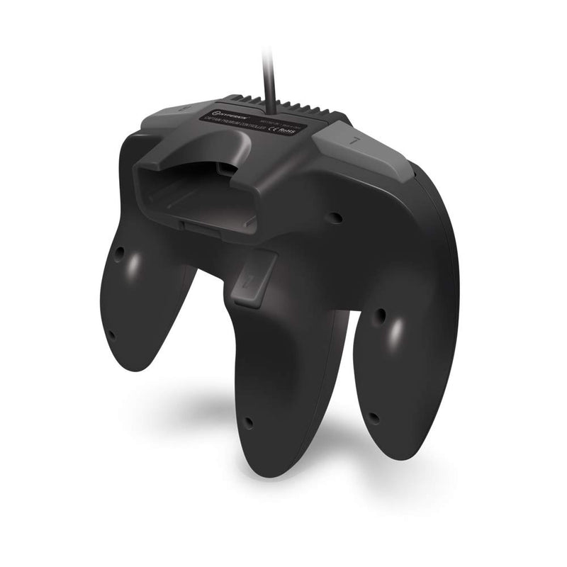 Load image into Gallery viewer, Hyperkin "Captain" Premium Controller for N64 (Black) - Cobbco
