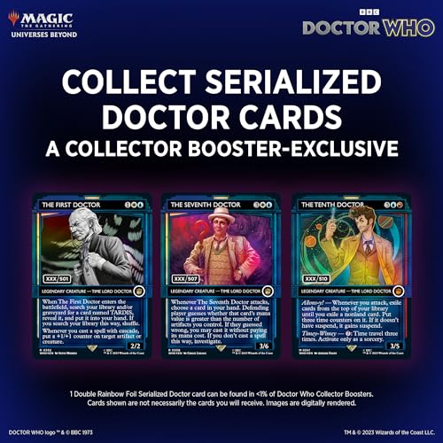 Magic The Gathering – Doctor Who Collector Booster Pack (15 Magic Cards)