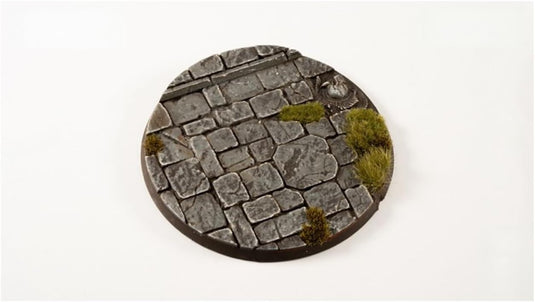 Gamer Grass Temple Base - Round 90mm - Cobbco