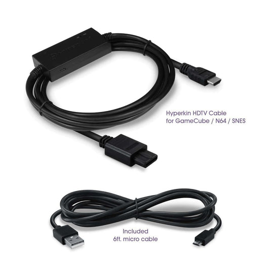 Hyperkin 3-In-1 HDTV Cable for GameCube/ N64/ Super NES