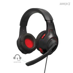 Load image into Gallery viewer, SoundTac Universal Gaming Headset Red | XBOX, PS4, PS5 Compatible - Cobbco

