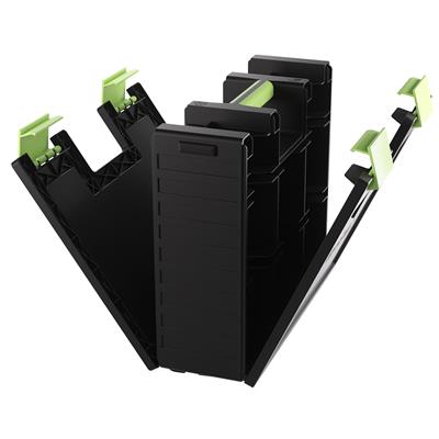 Load image into Gallery viewer, GameGenic Game Castle Black/Green for TCG and CCG - Cobbco

