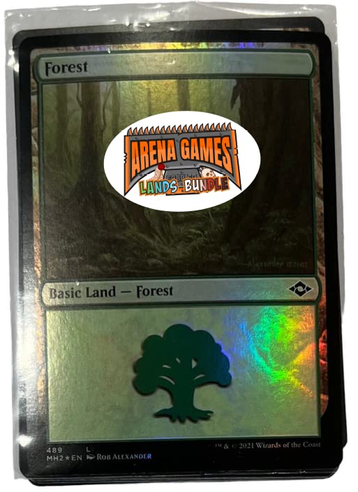 Arena Games Magic The Gathering Bulk Lands - 25 Count Bundles
