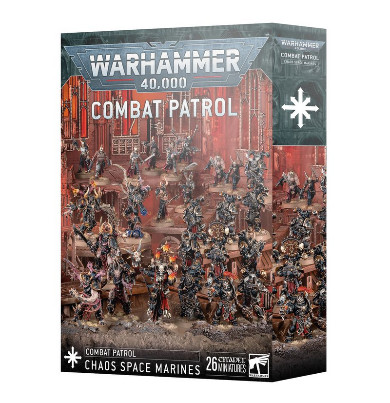 Load image into Gallery viewer, Games Workshop COMBAT PATROL: CHAOS SPACE MARINES 43-20 Warhammer 40K
