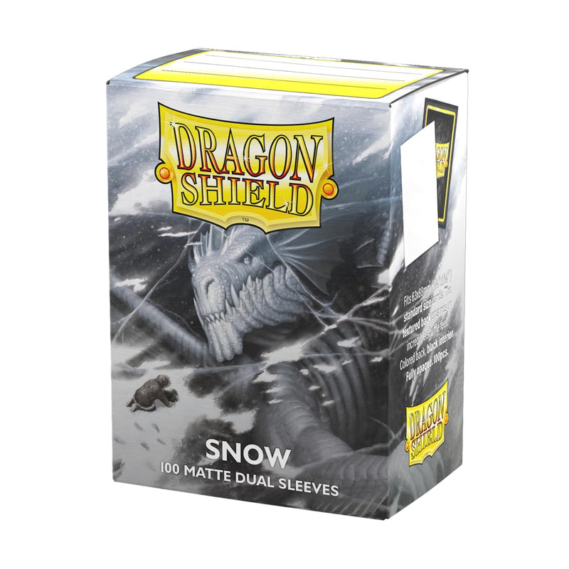 Load image into Gallery viewer, Dragon Shield | Matte Dual Standard Size Card Sleeves | 100ct - Smooth &amp; Tough Premium TCG Sleeves - Compatible with Pokemon, One Piece, and Magic: The Gathering | Apple Green &amp; Silver - Cobbco
