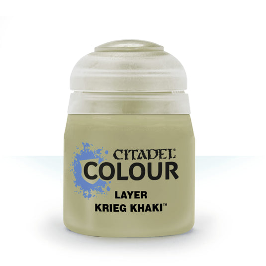 Games Workshop Citadel Acrylic Paint Layer: Krieg Khaki (12ml) 22-83