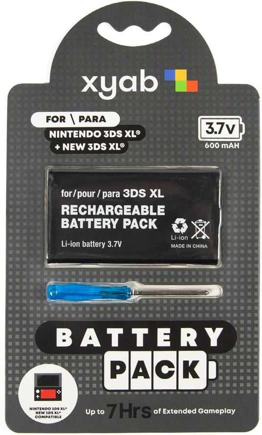 3.7V 1500mAh High Capacity Replacement Battery for Nintendo 3DS XL - Includes Tool Kit