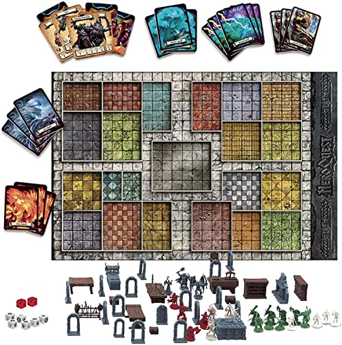 Load image into Gallery viewer, Hasbro Gaming Avalon Hill HeroQuest Game System Tabletop Board Game,Immersive Fantasy Dungeon Crawler Adventure Game for Ages 14 and Up,2-5 Players
