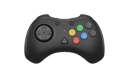 Retro Fighters D6 Dreamcast Wireless Controller for Switch/PC/Dreamcast, White - Cobbco