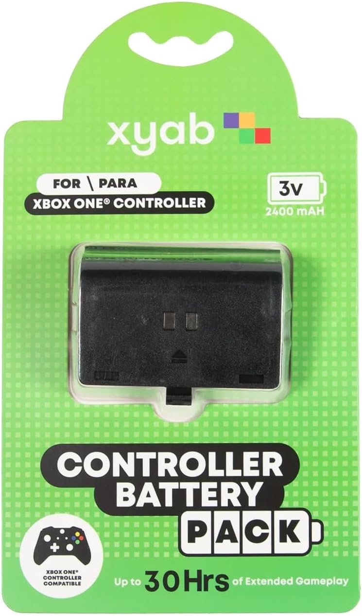 Load image into Gallery viewer, XYAB Rechargeable Battery Pack for Xbox One Controller, 600 mAh Li - Ion, 30 Hours Extended Gameplay, Black P15560 - R - Cobbco
