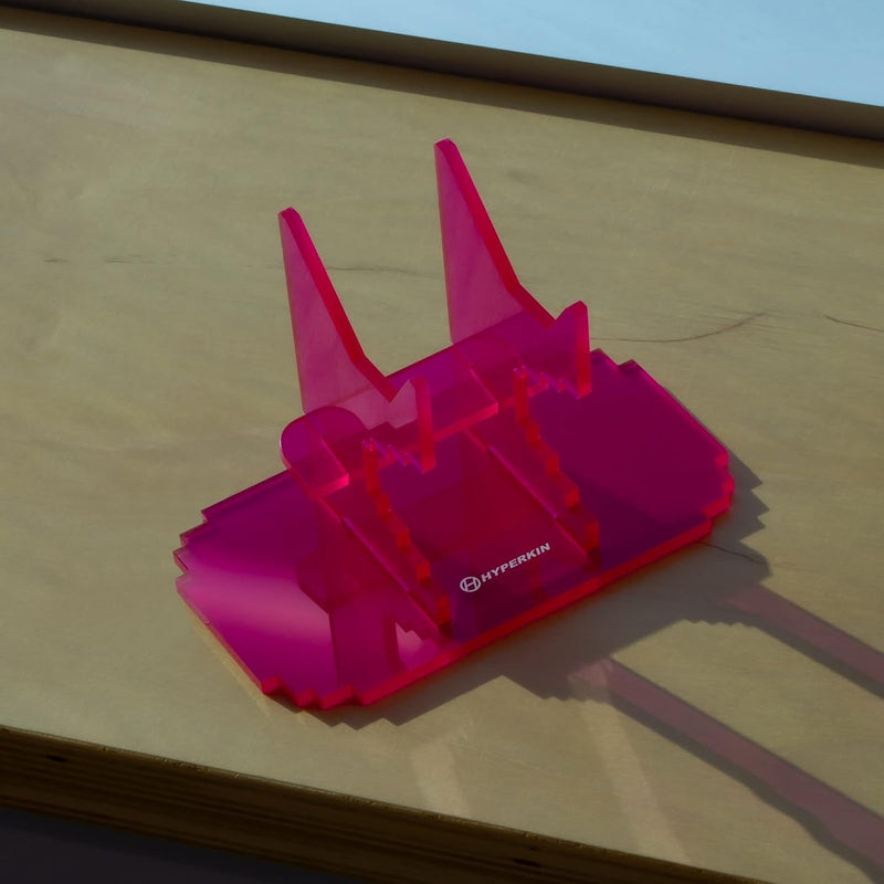 Load image into Gallery viewer, Pixel Art Universal Controller Stand for Xbox®/PlayStation®/Nintendo Switch®/More(Pink) - Hyperkin - Cobbco
