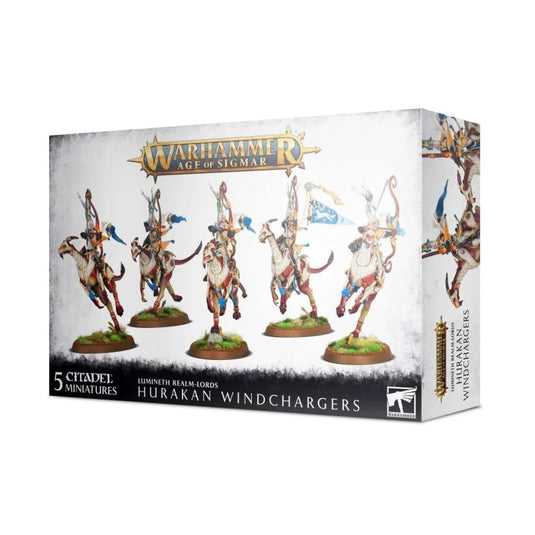 Hurakan Windchargers: Lumineth Realm-Lords Warhammer Age of Sidmar