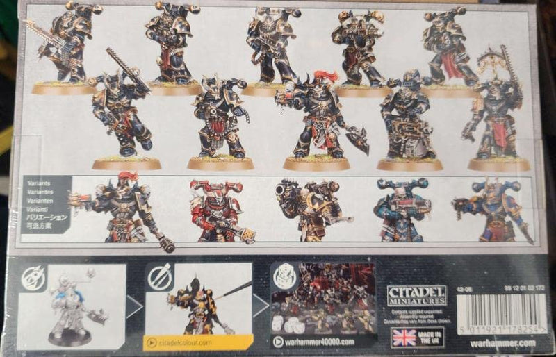 Load image into Gallery viewer, Games Workshop Chaos Space Marines Legionaries 43-06 Warhammer 40K
