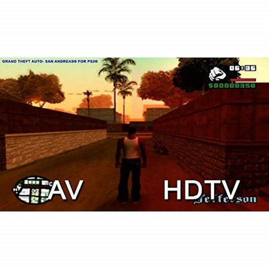 Hyperkin HDTV Cable for PS1/PS2 – Retro Gaming HDMI Adapter for PlayStation 1 & 2 (Phat & Slim) – Plug & Play Classic Games in 720p on Modern HDTVs – Clear Video & Audio - Component Video Supported