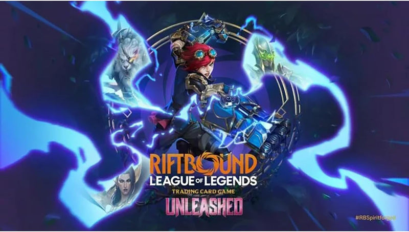 Load image into Gallery viewer, Riftbound: League of Legends TCG Unleashed - Booster Display - 24 Booster Packs (14 Cards Ea), Deck - Building Trading Card Game, Randomly Assorted - Cobbco
