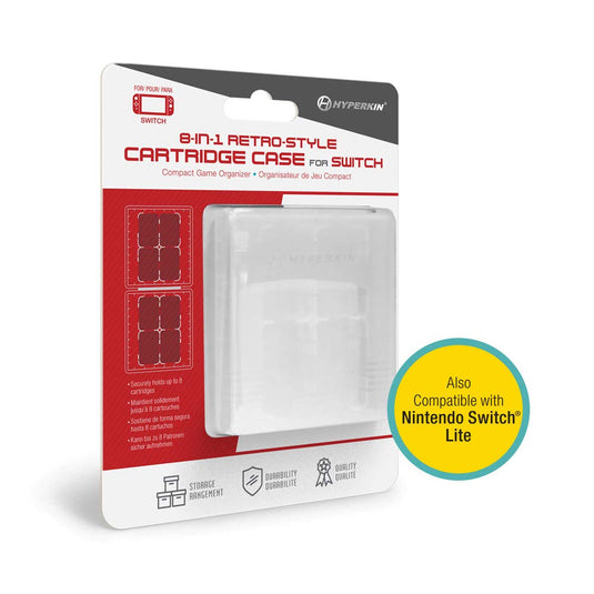 8-in-1 Retro-Style Cartridge Case for Nintendo Switch