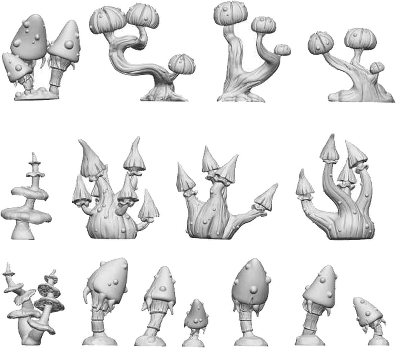 Load image into Gallery viewer, Fantasy Mushroom Set by Green Stuff World
