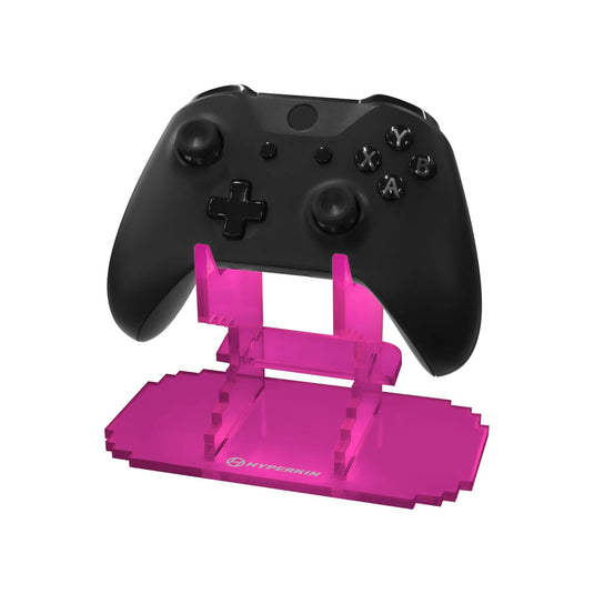 Pixel Art Universal Controller Stand for Xbox®/PlayStation®/Nintendo Switch®/More(Pink) - Hyperkin - Cobbco