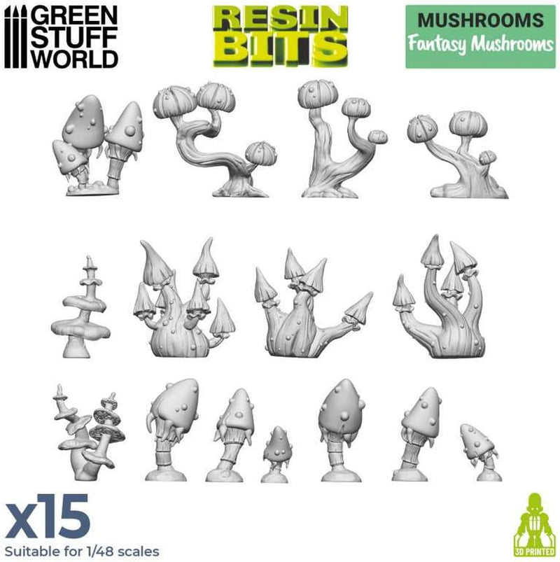 Load image into Gallery viewer, Fantasy Mushroom Set by Green Stuff World
