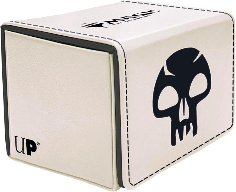 Load image into Gallery viewer, Ultra PRO - Mana 8 Alcove Edge Deck Box - Swamp for Magic: The Gathering, Store &amp; Protect up to 100 Standard Size MTG Cards, Great for Commander Deck, Side Loading Deck Box, Premium Leatherette Finish - Cobbco

