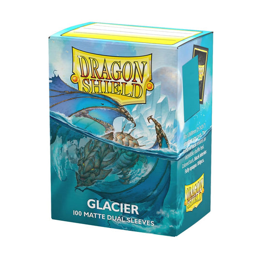 Dragon Shield | Matte Dual Standard Size Card Sleeves | 100ct - Smooth & Tough Premium TCG Sleeves - Compatible with Pokemon, One Piece, and Magic: The Gathering | Apple Green & Silver - Cobbco