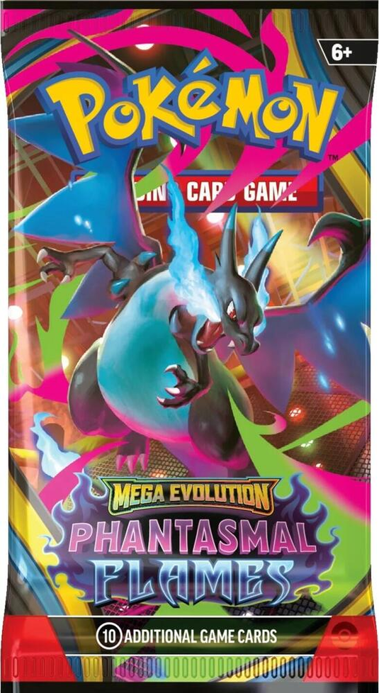 Mega Evolution Booster Pack - ME01: Mega Evolution Phantasmal Flames - Cobbco