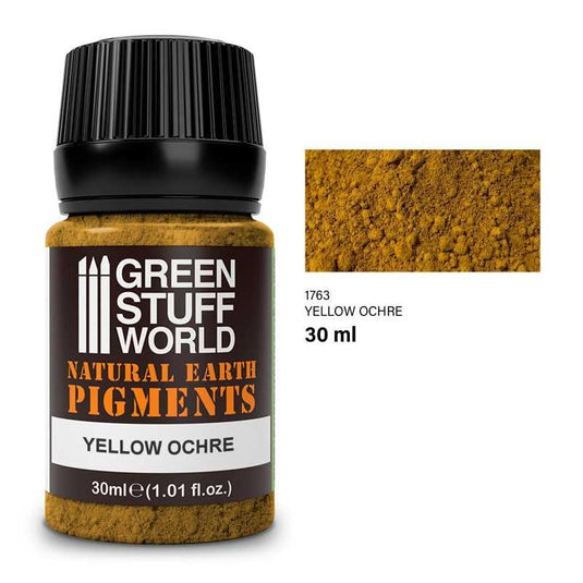 Green Stuff World Rust Pigment For Modeling Miniatures - Yellow Ochre Oxide 1763