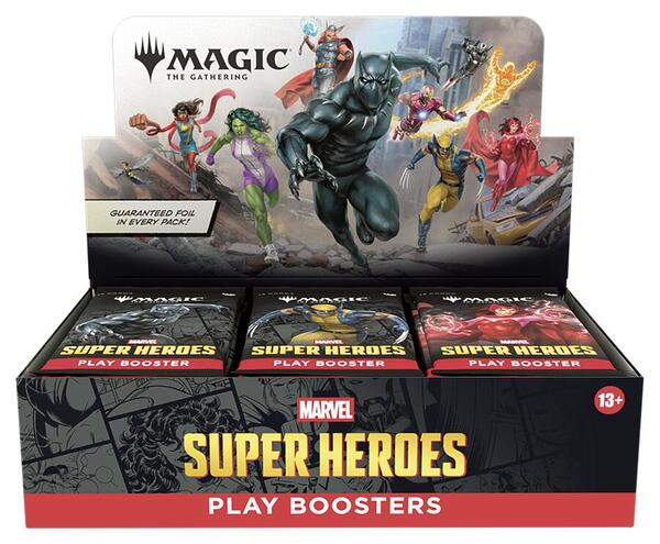 Load image into Gallery viewer, Marvel Super Heroes - Play Booster Display - Marvel Super Heroes (MSH)
