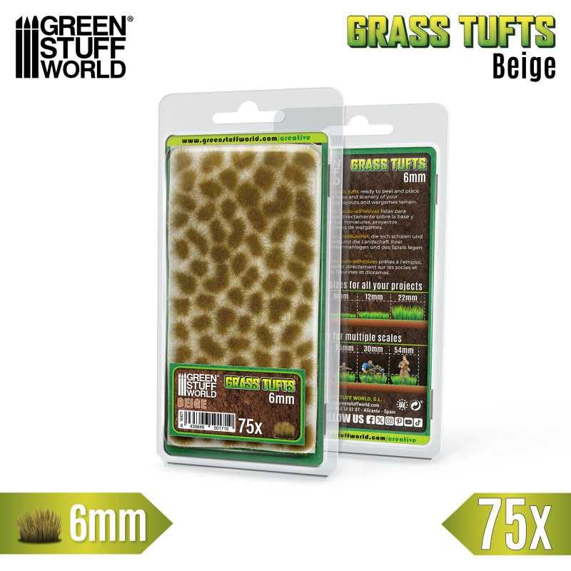 Load image into Gallery viewer, Green Stuff World Static Grass Tufts 6 mm - Beige - 10671 - Cobbco
