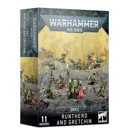 Games Workshop ORKS: RUNTHERD AND GRETCHIN 50-16