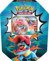Load image into Gallery viewer, Pokemon Ascended Heroes Tin [Mega Feraligatr ex] - ME: Ascended Heroes (ASC) - Cobbco
