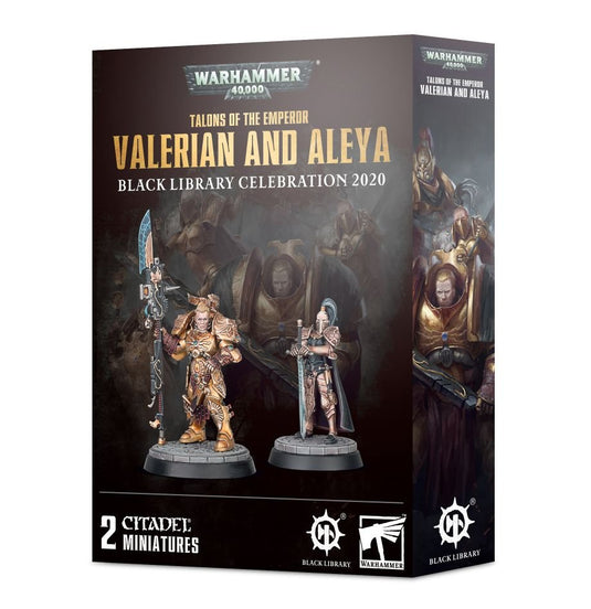 Games Workshop Talons of the Emperor: Valerian and Aleya Custodes Warhammer 40k - Cobbco
