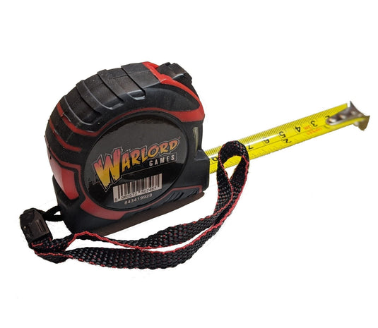 Warlord Games Tape Measure, Measures in Inches and Centimeters - Cobbco