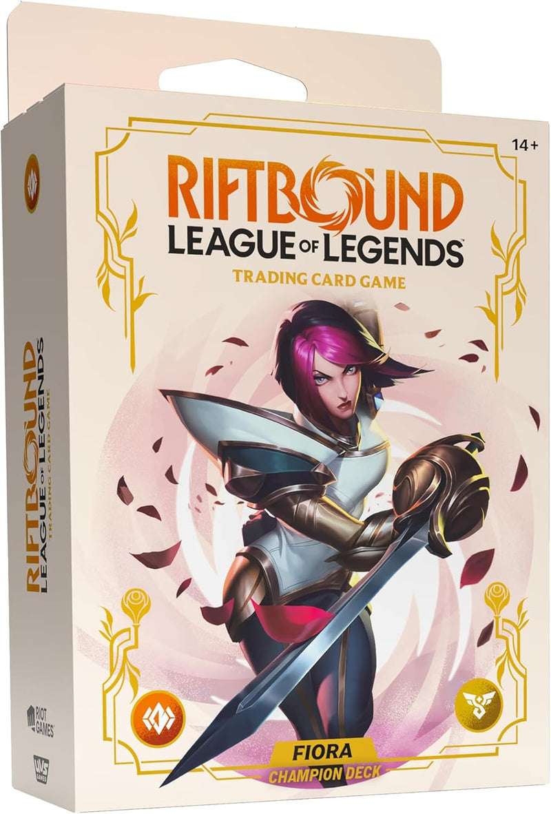 Load image into Gallery viewer, Riftbound: League of Legends TCG Spiritforged - Champion Deck: Fiora - Ready - to - Play Character, Trading Card Game, Deck - Building, Powerful Stat Boosts - Cobbco
