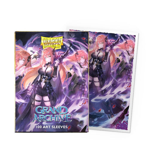 Dragon Shield Sleeves – Limited Edition: Matte Art: Grand Archive: Tristan 100CT - Card Sleeves - Smooth & Tough - Cobbco