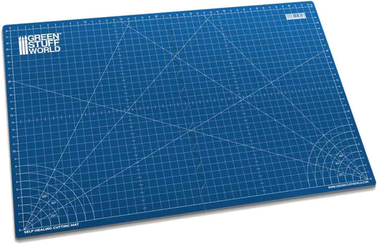 Green Stuff World Hobby Cutting Mat A3 Blue - Cobbco