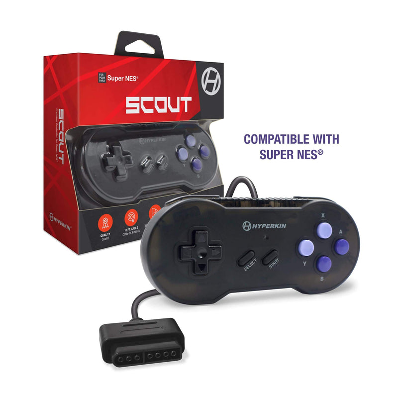 Load image into Gallery viewer, Hyperkin "Scout" Premium Controller for Super NES (Hyper Beach) Funtoon Collector's Edition - Super NES - Cobbco
