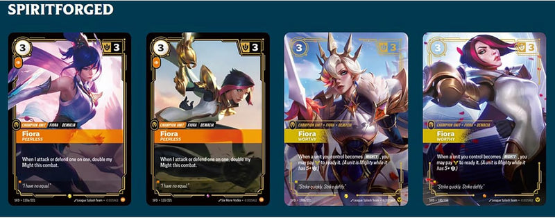 Load image into Gallery viewer, Riftbound: League of Legends TCG Spiritforged - Champion Deck: Fiora - Ready - to - Play Character, Trading Card Game, Deck - Building, Powerful Stat Boosts - Cobbco
