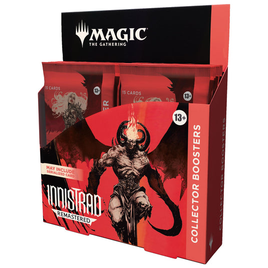 Magic: The Gathering Innistrad Remastered Collector Boosters - 12 Packs (180 MTG Cards) - Cobbco