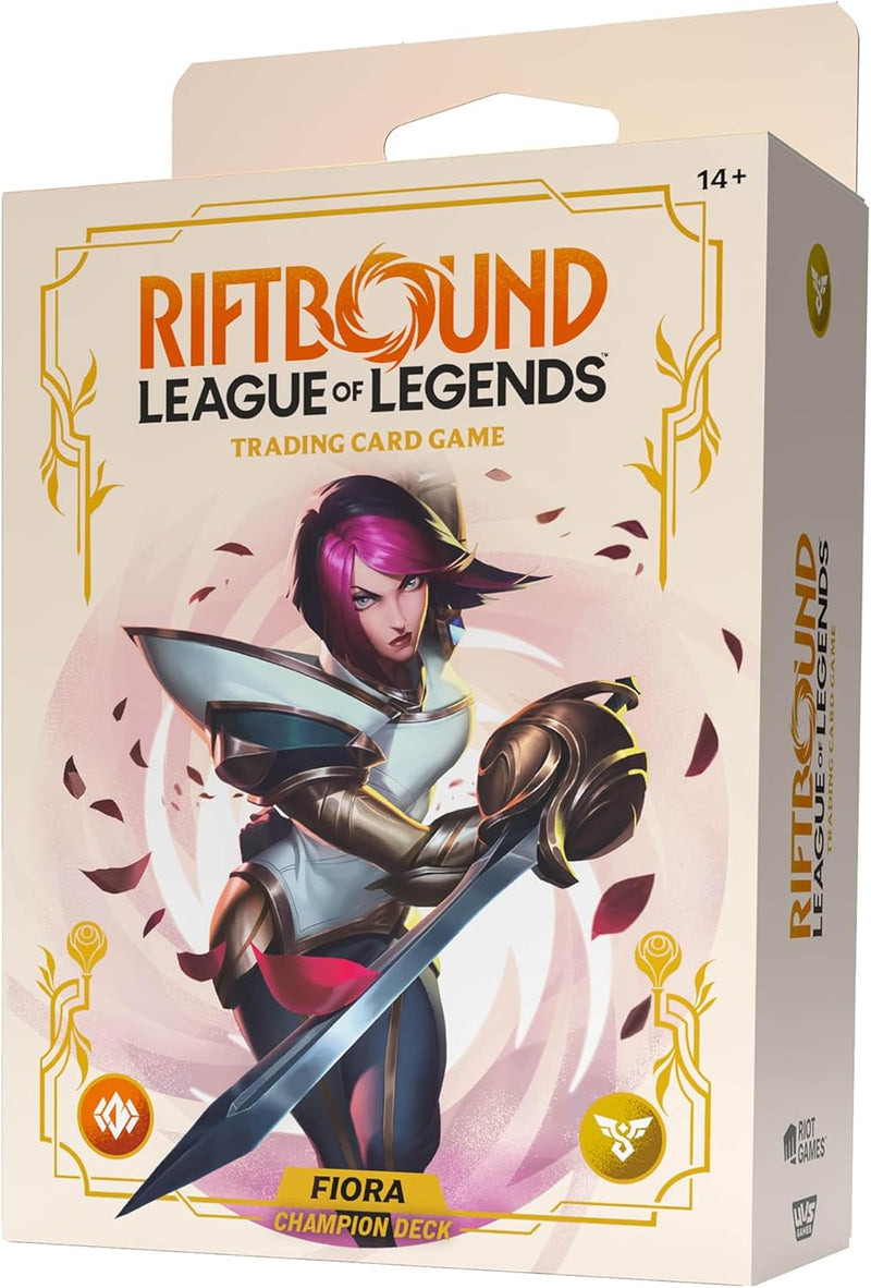 Load image into Gallery viewer, Riftbound: League of Legends TCG Spiritforged - Champion Deck: Fiora - Ready - to - Play Character, Trading Card Game, Deck - Building, Powerful Stat Boosts - Cobbco
